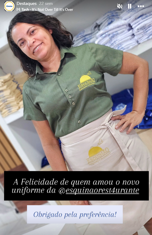 Depoimento de cliente sobre a Shalom Aviamentos e Bordados