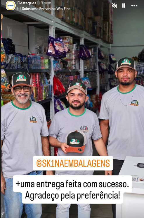 Depoimento de cliente sobre a Shalom Aviamentos e Bordados