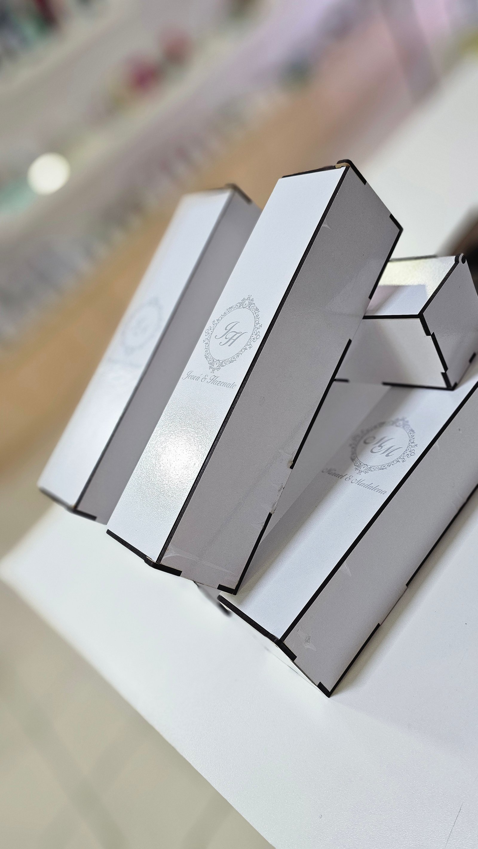 Caixa em MDF branco 3mm Personalizada - Shalom Aviamentos e Bordados, Gurupi/TO