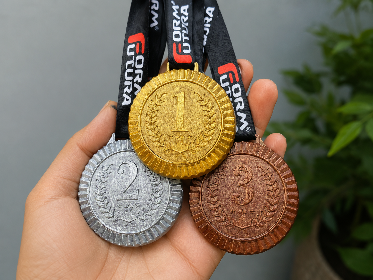 Medalha Prata Bronze Ouro Impressão 3D 8x8cm - Shalom Aviamentos e Bordados, Gurupi/TO
