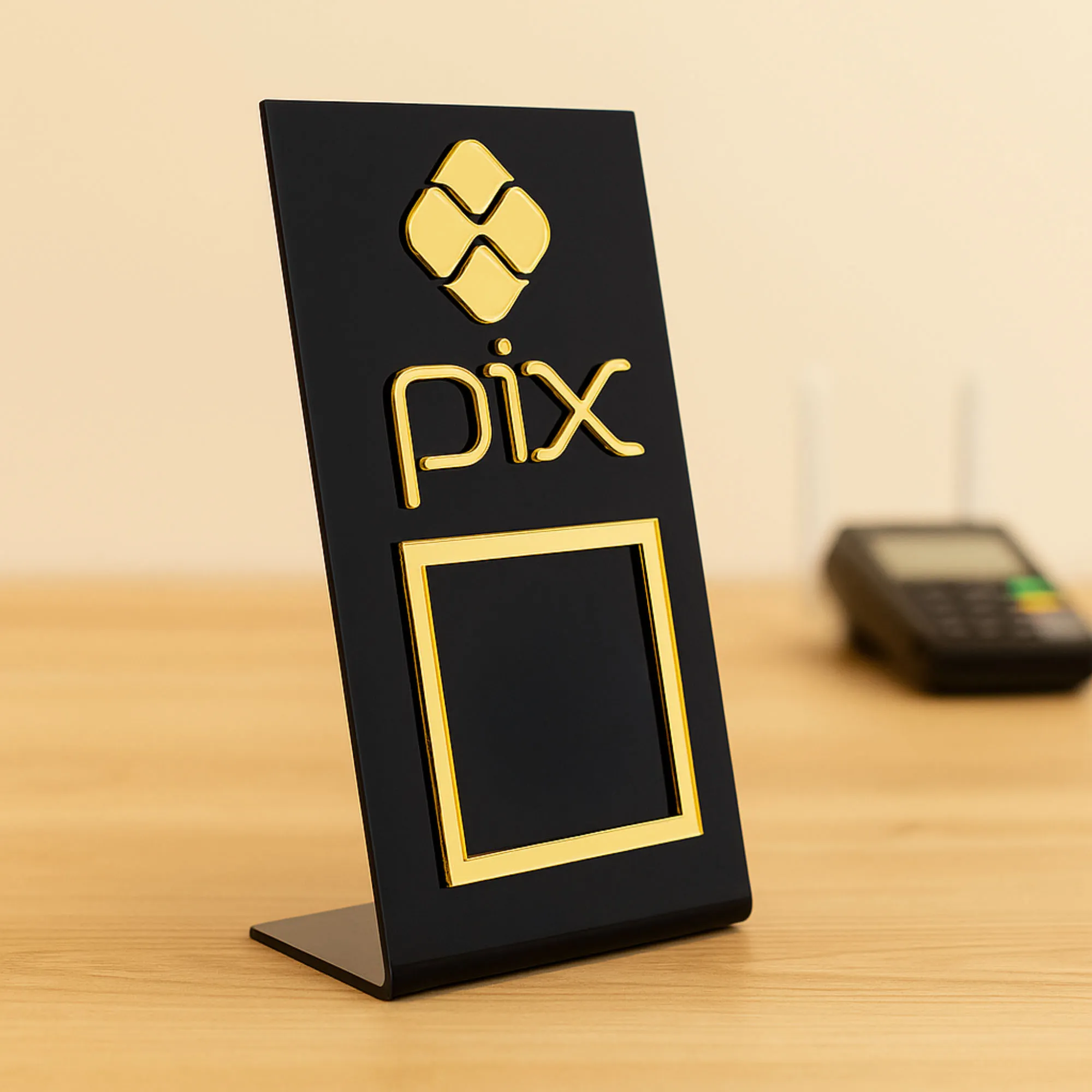 Placa PIX acrílico 3mm - Shalom Aviamentos e Bordados, Gurupi/TO